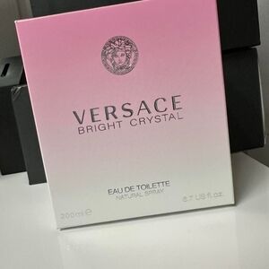 Versace Bright Crystal Pink Perfune 6.7oz
